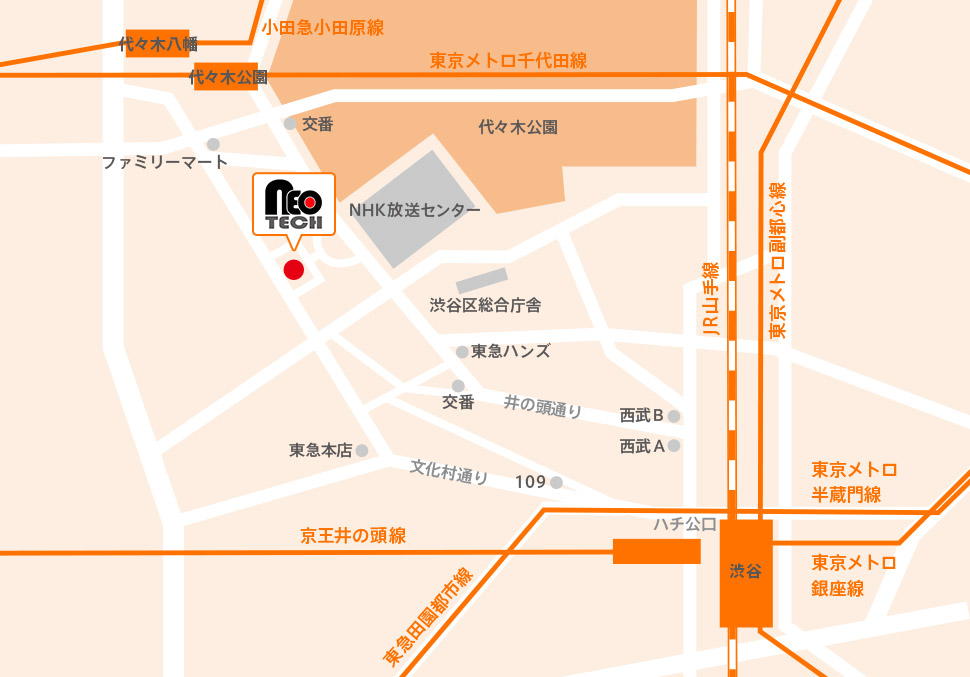 本社地図 株式会社ネオテック